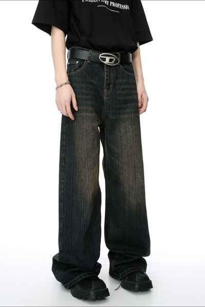 Hight Rise Wide Leg Jeans - Damned Threads
